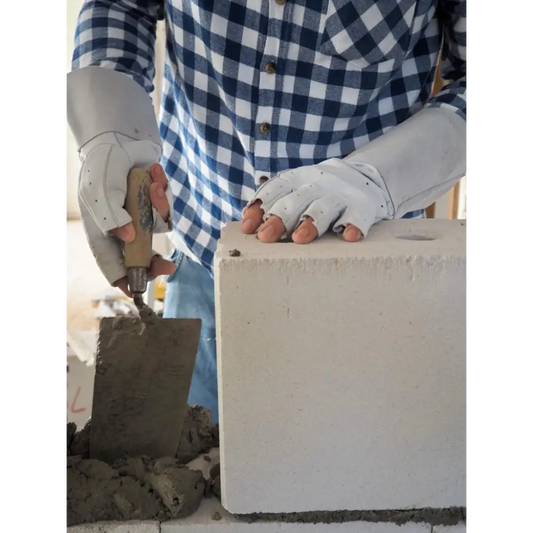 Arbeitshandschuhe Sense HAZI-020 beim Betonmauern, top Schutz für Feuerwehrhandschuhe innenangriff