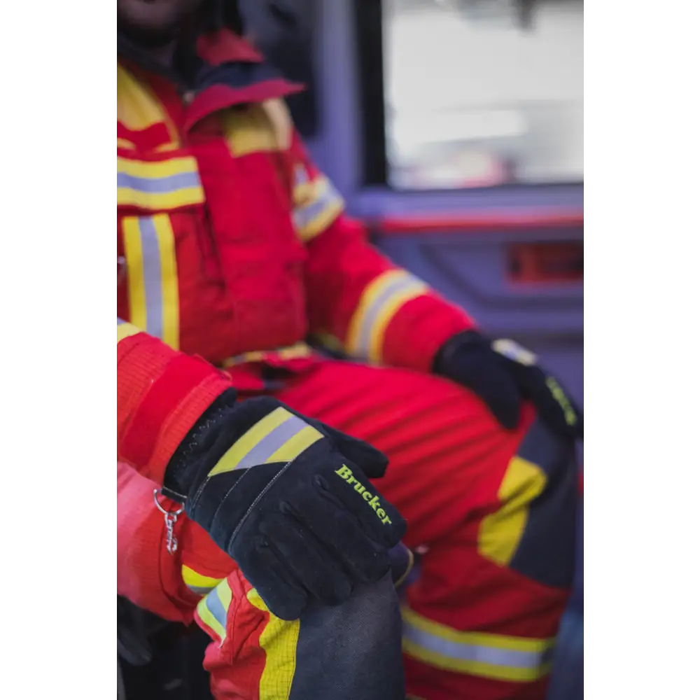 Einsatzhandschuhe Black HARI 001 feuerschutzhandschuhe en659 geprüft für innenangriff