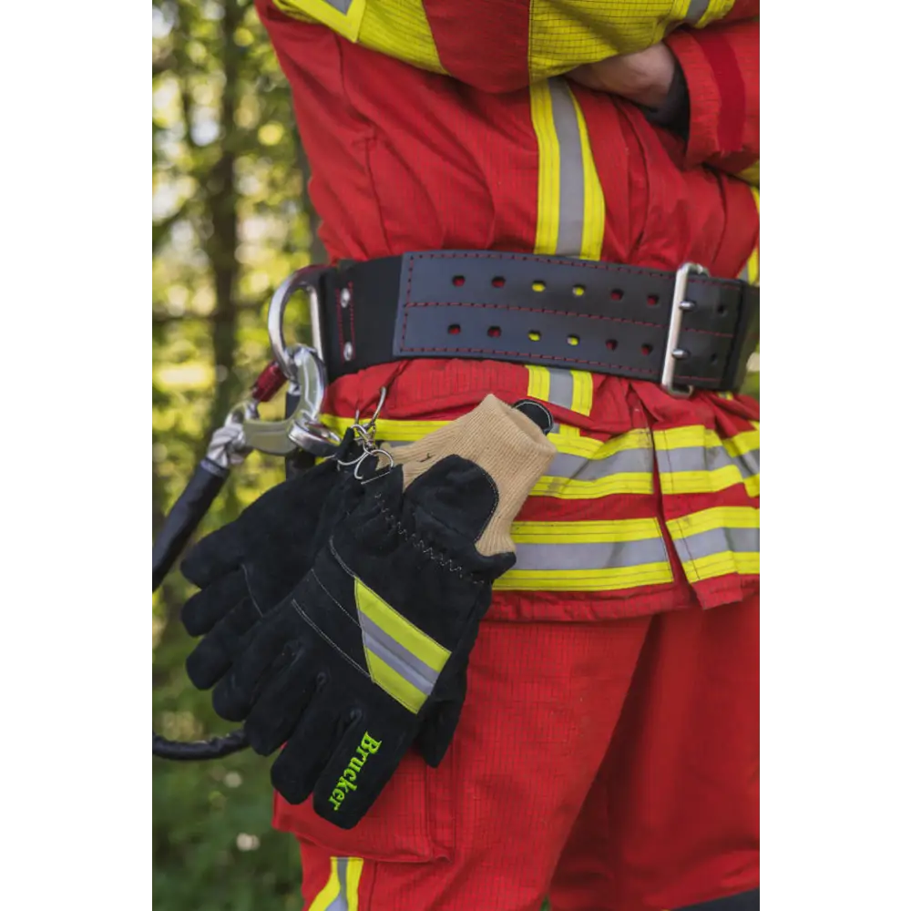 Feuerwehrhandschuhe Einsatzhandschuhe Black HARI 001 en659 geprüft für Innenangriff